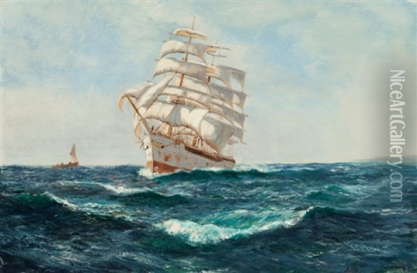 Clipper In Full Sail