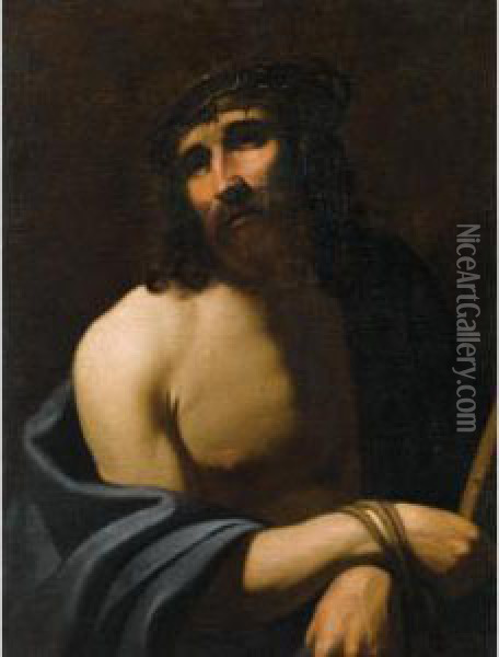 Ecce Homo Oil Painting - Giovanni Battista Caracciolo