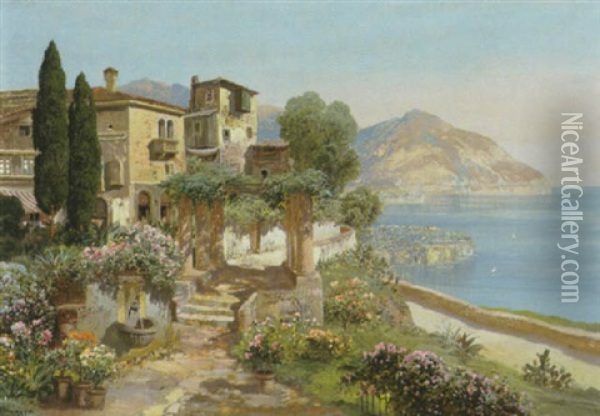 Sorrent Oil Painting - Alwin Arnegger