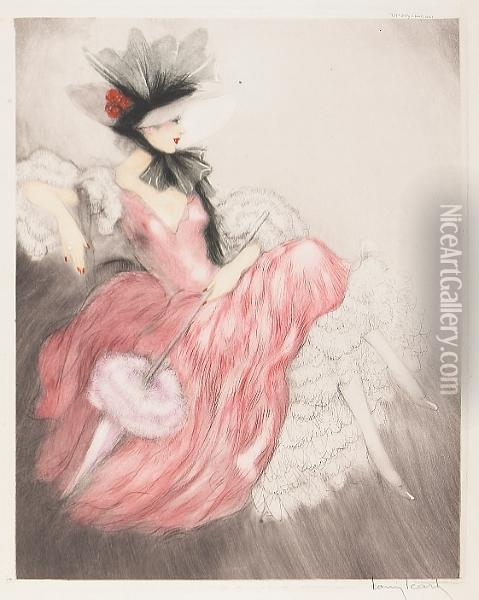 Frou Frou Oil Painting - Louis Icart