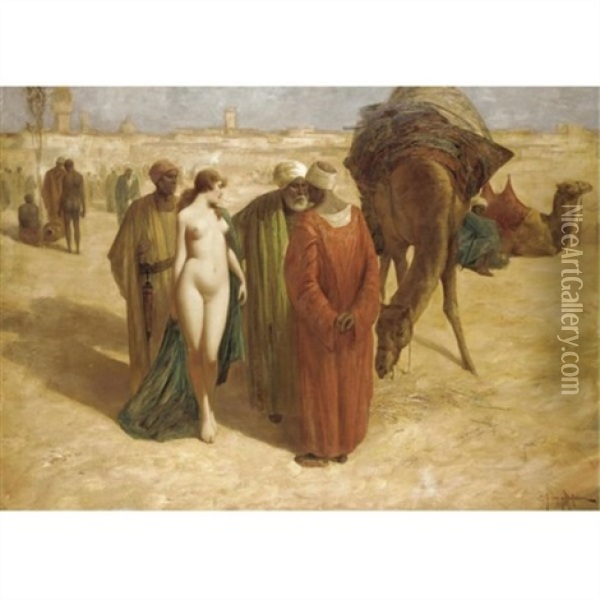 Fair Trade Oil Painting - Eduard Ansen-Hofmann