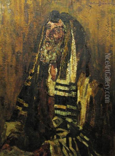 Rabin Oil Painting - Octav Bancila