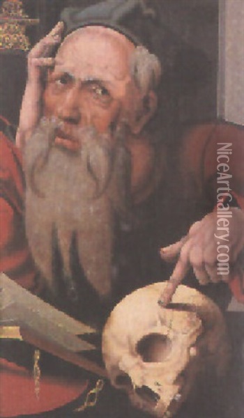 Der Heilige Hieronymus Oil Painting - Albrecht Duerer