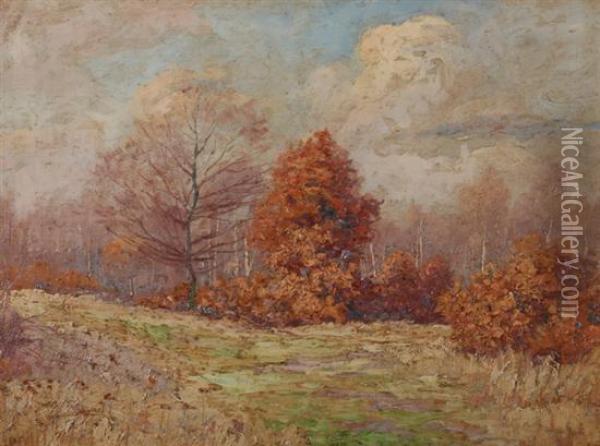 Paysage D'automne Oil Painting - Joseph Charles Francois