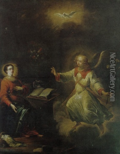 Verkundigung An Maria Oil Painting -  Rembrandt van Rijn