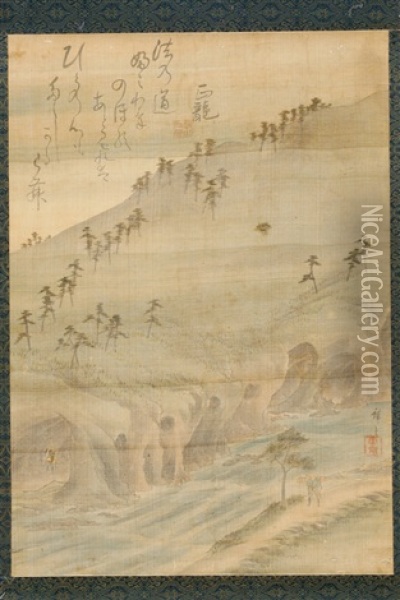 Landscape Oil Painting -  Hiroshige