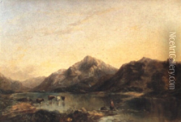 Bassenthwaite Lake Oil Painting - Sidney Richard Percy