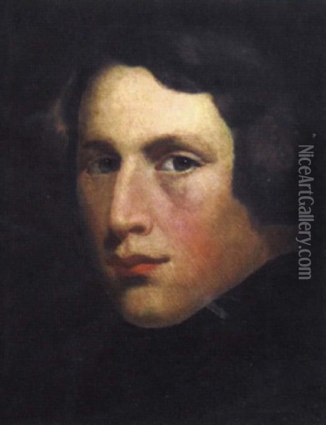 C.h. Smith Oil Painting - Thomas Prichard Rossiter