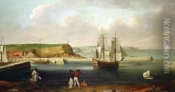 The Bark Earl of Pembroke Oil Painting - Thomas Luny