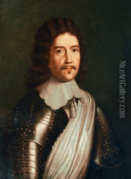 Henri De La Tour D'auvergne, Vicomte De Turenne Oil Painting - Michiel Janszoon van Mierevelt