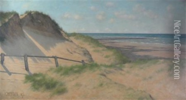 Sea View Oil Painting - Arnold Priestman
