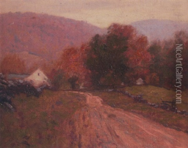 Shady Valley Oil Painting - Lovell Birge Harrison