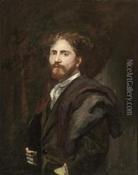 Self-portrait Oil Painting - Jean Seignemartin