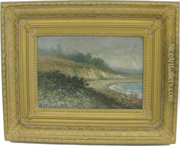 Coastal Scene Nearcarmel Oil Painting - Astley David Middleton Cooper