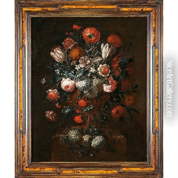 Florero Oil Painting - Pieter Casteels the Younger