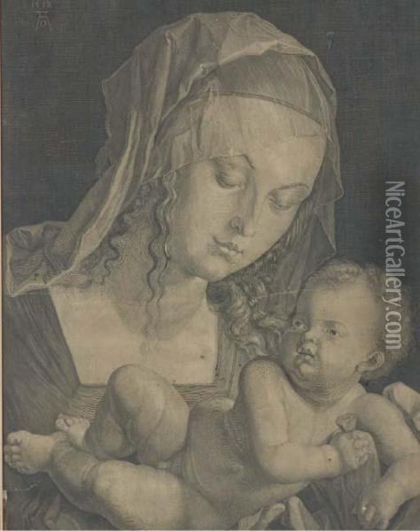 Vierge A L'enfant Oil Painting - Albrecht Durer