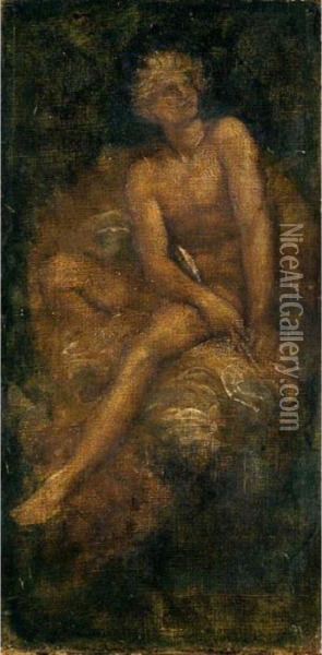 Study For 'hyperion' Oil Painting - George Frederick Watts