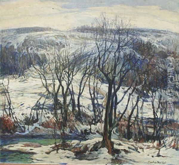 February Oil Painting - Charles Reiffel