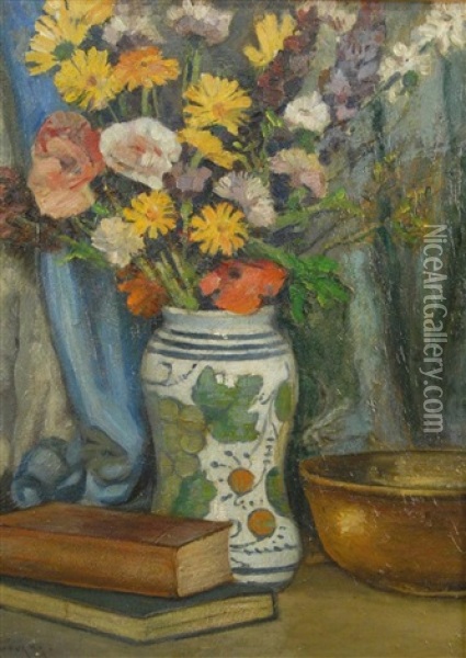 Still Life Oil Painting - Roman de Kryzanovsky