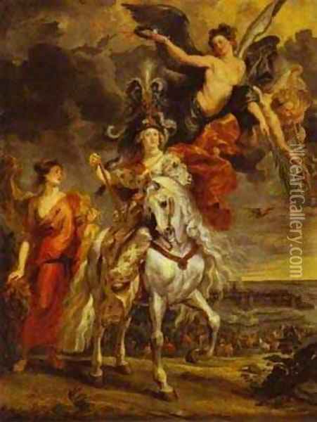 The Capture Of Juliers 1621-1625 Oil Painting - Peter Paul Rubens