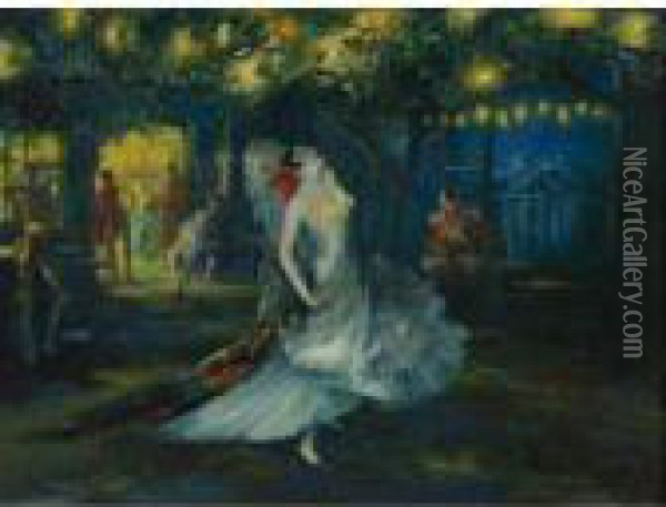 Carmen (stage) Oil Painting - Everett Shinn
