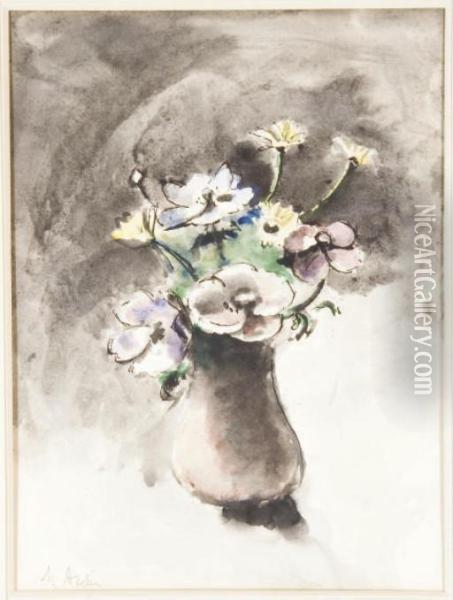 Fleurs Dans Un Vase Oil Painting - Maurice Asselin