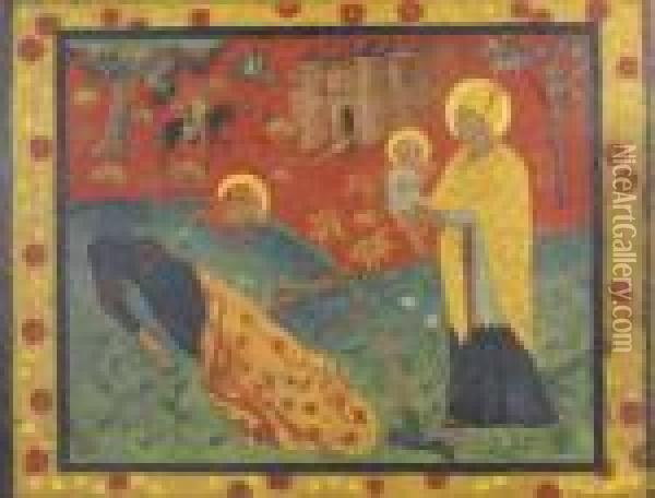 La Legende De Sainte Triphine Oil Painting - Paul Serusier