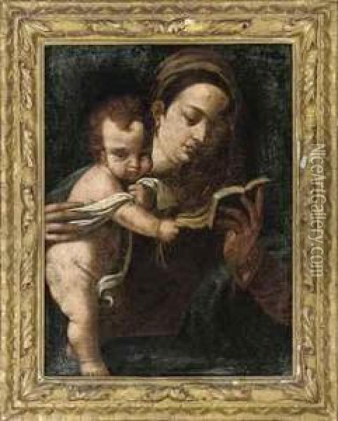 The Madonna And Child Oil Painting - Bartolomeo Schedoni