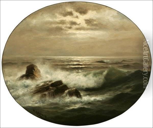 Seascape Oil Painting - Nels Hagerup