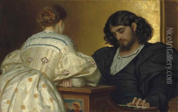 Golden Hours Oil Painting - Lord Frederic Leighton