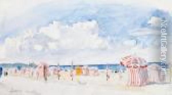 Matin A Deauville Oil Painting - Henri Lebasque