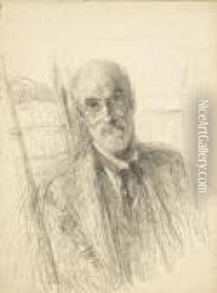 Self Portrait Oil Painting - John Butler Yeats