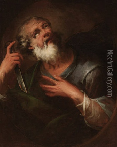 Abraham Mit Dem Messer Oil Painting - Jan Boeckhorst