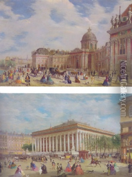 La Petit Palais Oil Painting - Giuseppe Canella I