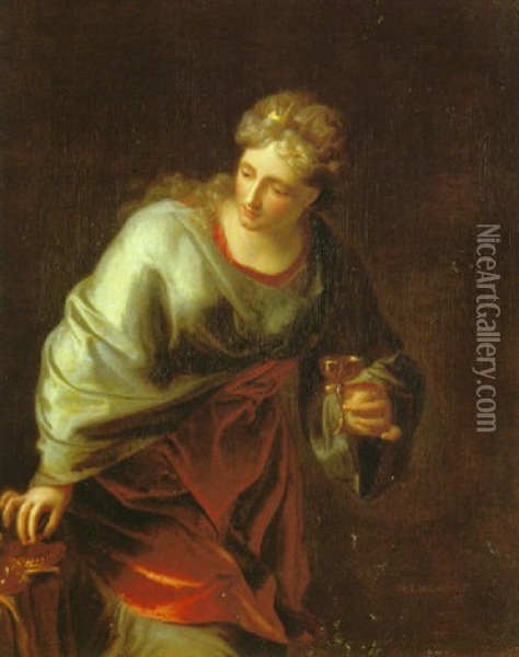 Artemisia Ii, Queen Of Caria Oil Painting - Hendrik van Limborch