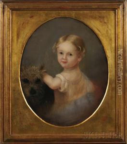 Anna Francis Peale, Aged One Year Oil Painting - Mary Jane Peale