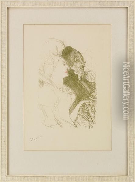 Carnaval Oil Painting - Henri De Toulouse-Lautrec