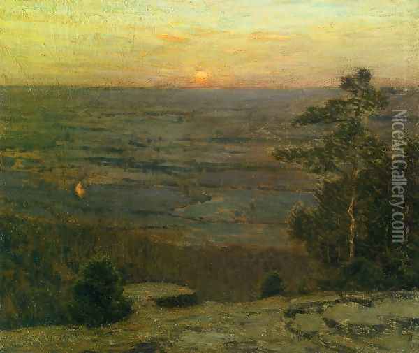 The Shawangunk Valley Oil Painting - Charles Warren Eaton