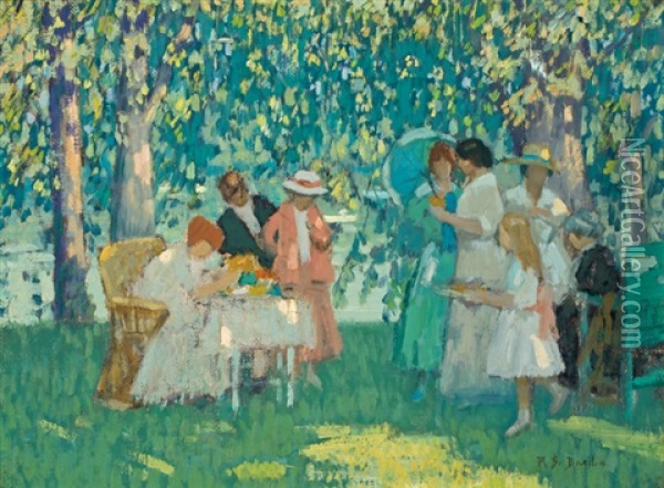 In June Oil Painting - Rae Sloan Bredin