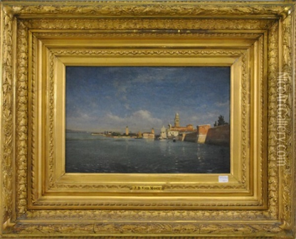 L'ile De Murano Oil Painting - Jean Baptiste van Moer