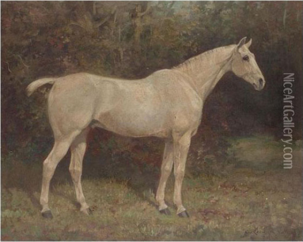 Launcelot Oil Painting - William Josiah Redworth