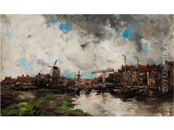 Hollandische Landschaft Oil Painting - Hermanus Koekkoek the Elder