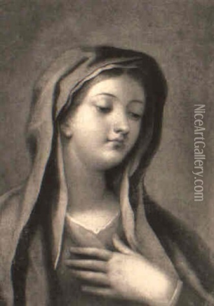 The Madonna Oil Painting - Carlo Maratta