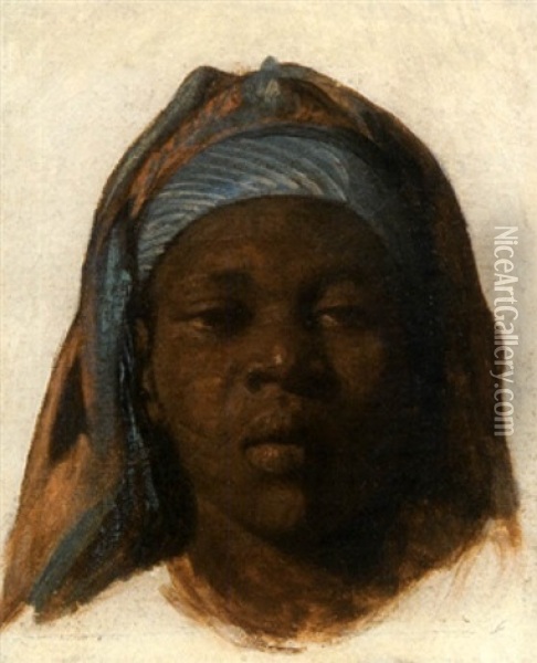 Jeune Orientale Du Caire Oil Painting - Carl Leopold Mueller