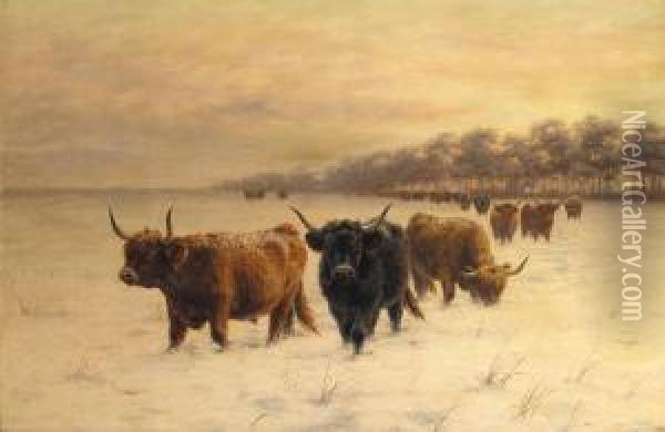 Nineteenth Century

 Through The Snow Oil Painting - Joseph Dixon Clark