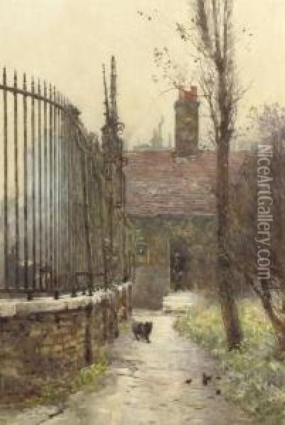 Emanuel Hospital, Westminster Oil Painting - Rose Barton