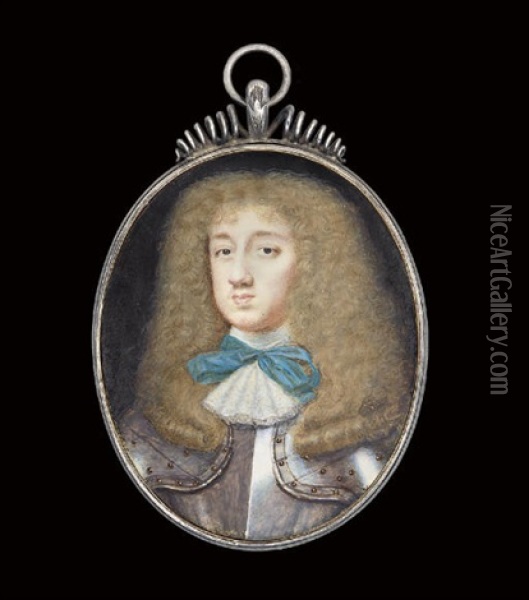 A Gentleman Called Thomas Wriothesley, 4th Earl Of Southampton Oil Painting - Samuel Cooper