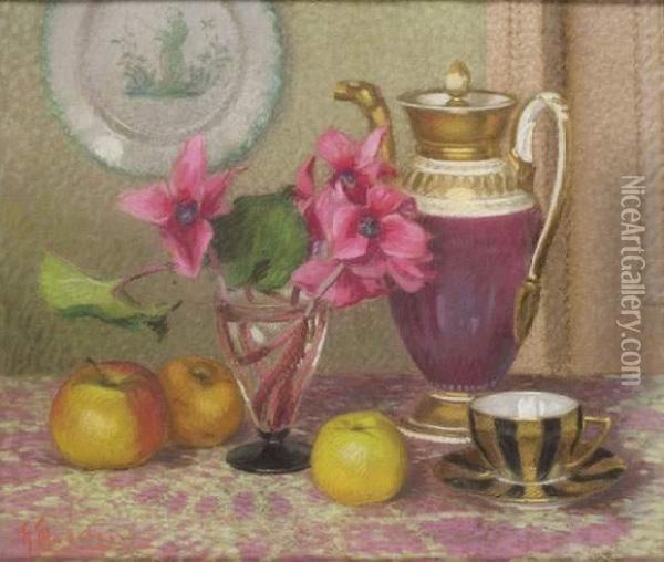 Nature Morte Oil Painting - Gustave Madelain