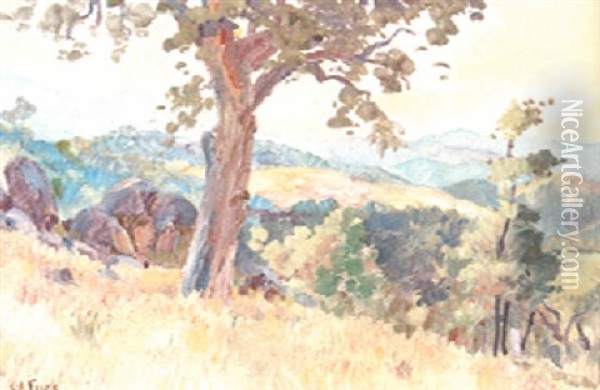 Early Morn, Mesa Grande Oil Painting - Charles Arthur Fries