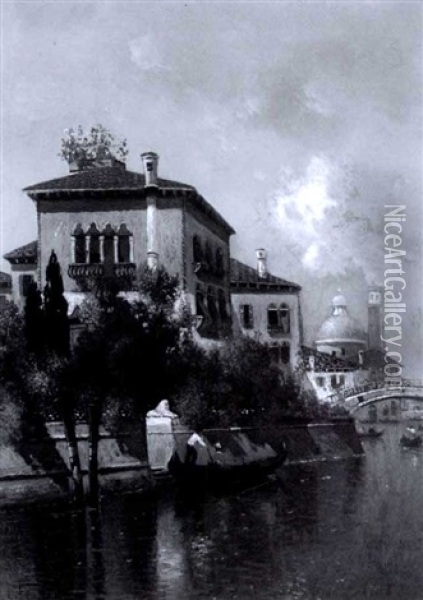 Venice Oil Painting - Karl Eugene Felix
